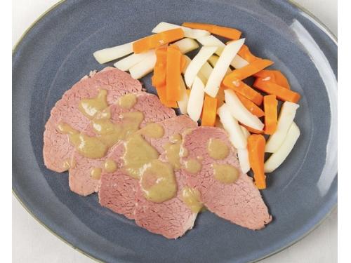 Beef Silverside With Boiled Vegetables - 350g