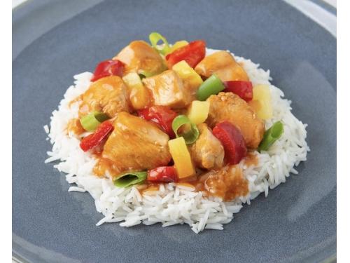 Sweet & Sour Pork With Rice - 350g