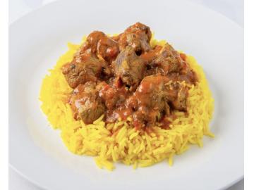 Mild Beef Curry With Curried Rice - 400g